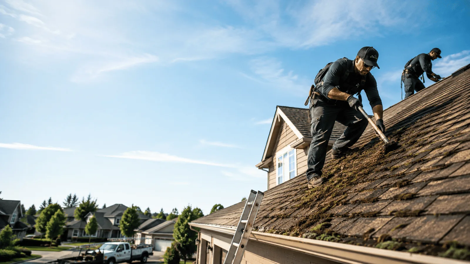 Roof Moss Removal in Ackley, IA near me